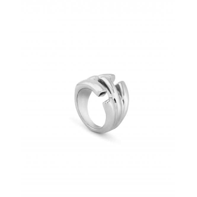 Electrik Sterling Silver Plated Ring ANI0810MTL
