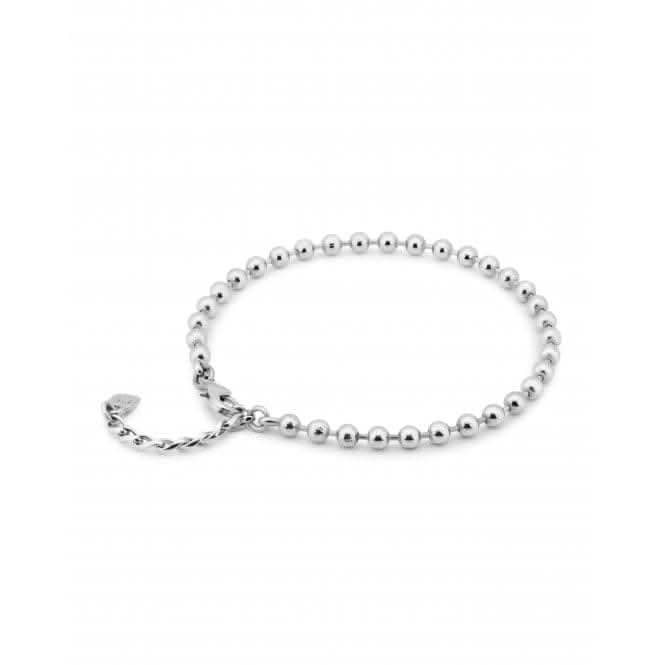 Sterling Silver Plated Hazte Silver Anklet TOB0030MTL0000U