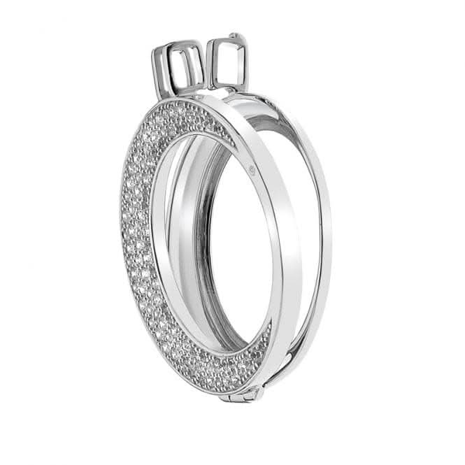 Emozioni Mezzaluna Sterling Silver Coin Keeper EK012