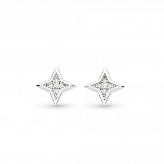 Empire Astoria Starburst Cubic Zirconia Stud Earrings 30411CZ