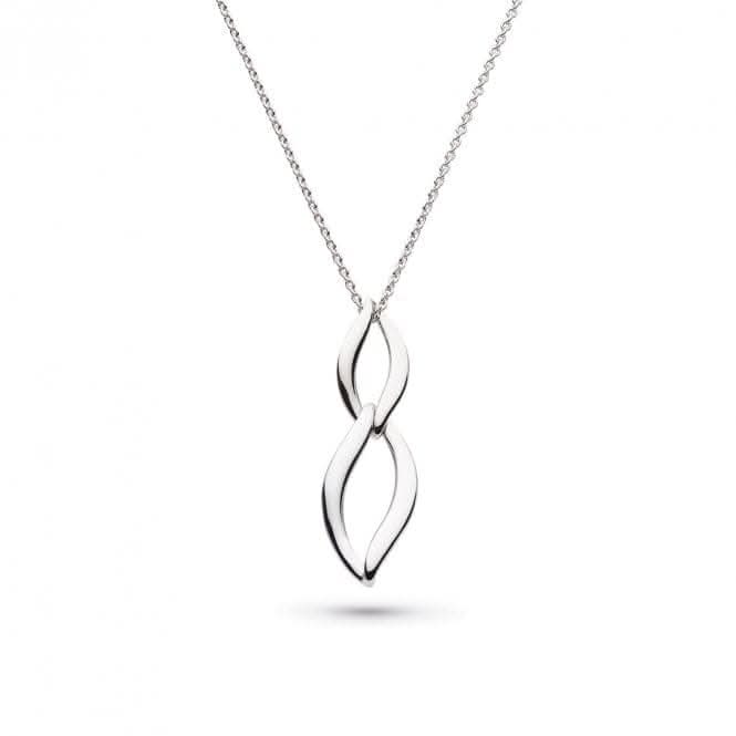 Entwine Twine Link Duo Petite Necklace 91141RP
