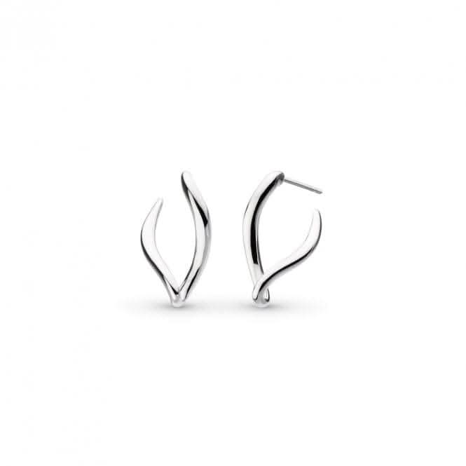 Entwine Twine Link Hoop Earrings 61141RP
