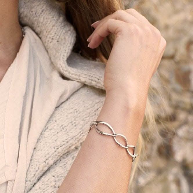 Entwine Twine Twist Link Bracelet 70228RP