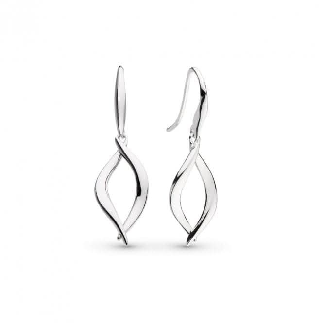 Entwine Twine Twist Link Drop Earrings 60230RP