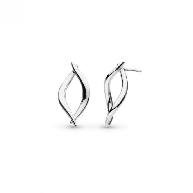 Entwine Twine Twist Link Stud Earrings 40228RP