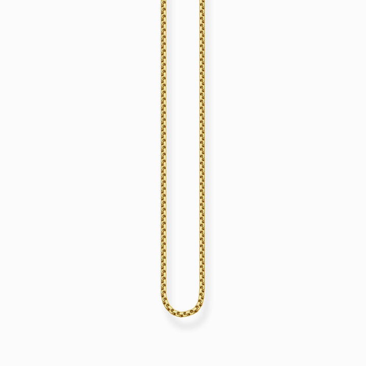 Essentials Sterling Silver Gold Plated Venetian Design Necklace KE2227 - 413 - 39 - L50vThomas Sabo Charm ClubKE2227 - 413 - 39 - L50v
