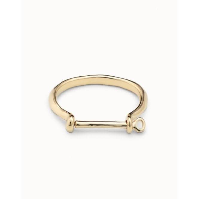 Estás Grillado Golden Metal Bangle PUL1245ORO