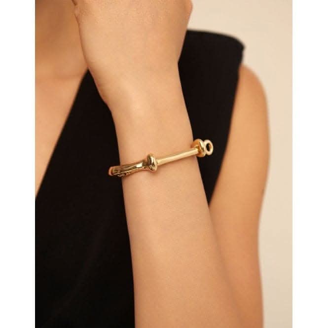 Estás Grillado Golden Metal BraceletUNOde50PUL1245ORO0000M