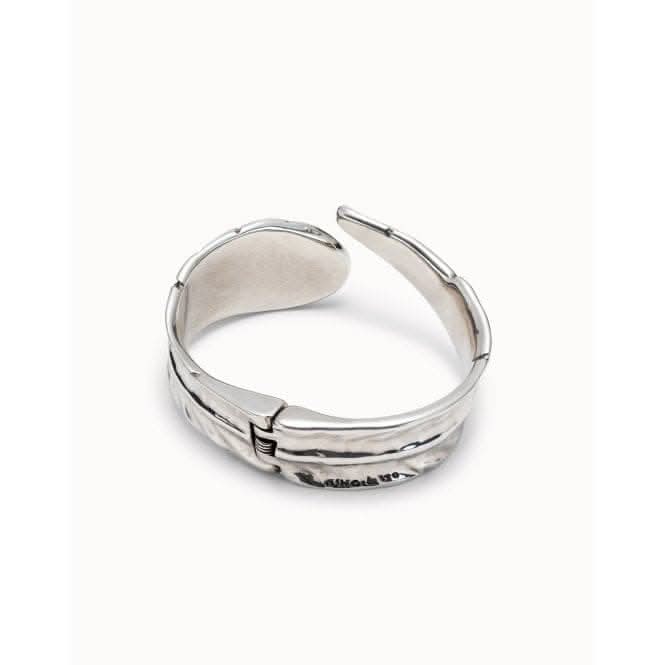 Feather Silver Metal BraceletUNOde50PUL1782MTL0000M