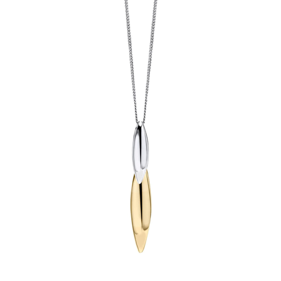 Fiorelli Silver and Gold Design Pendant P5467