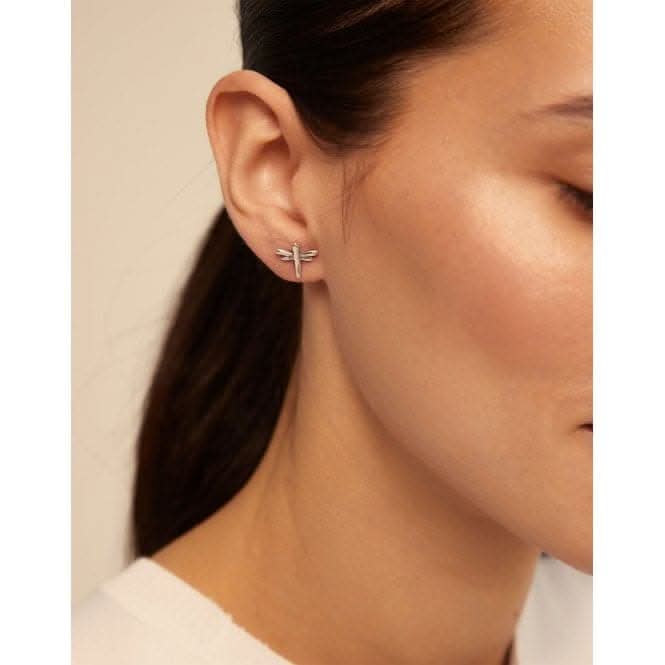 Fly High Stud Silver Metal PiercingUNOde50PIE0009MTL0000U