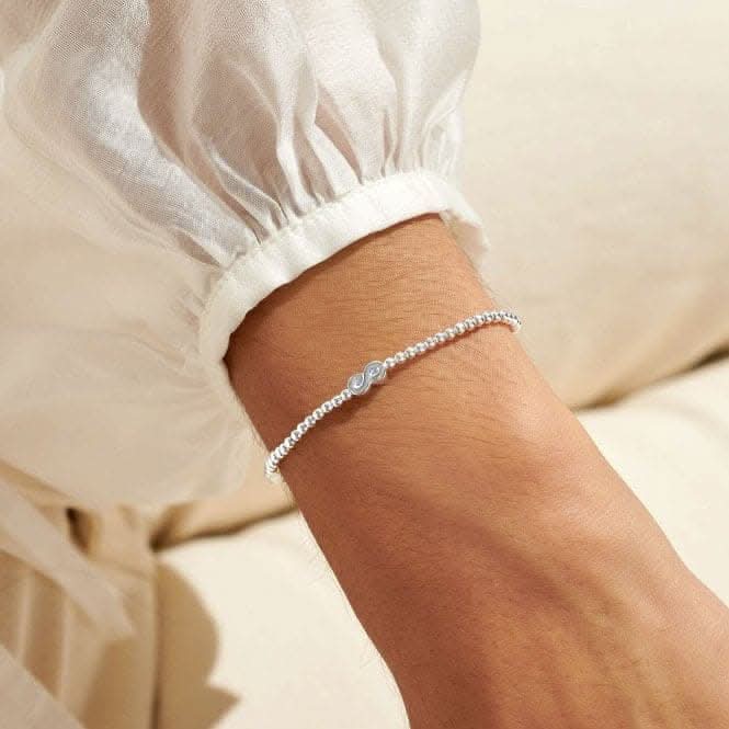Forever My Friend Lucky To Have You Silver Plated 17.5cm Bracelet 6776