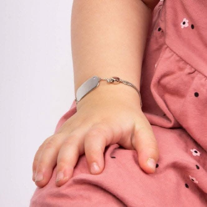 Forever Recycled Silver Diamond Bracelet B5386