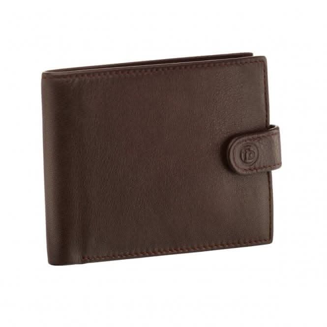 Fred Bennett Brown Wallet Coin Purse W016