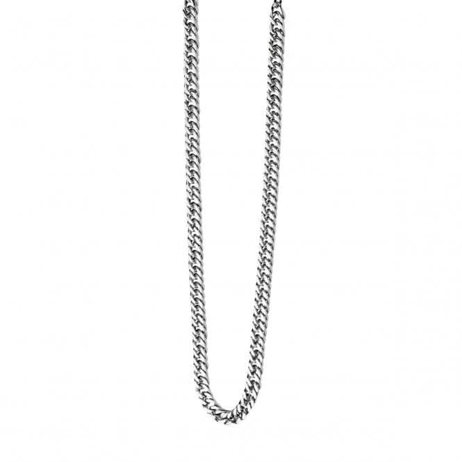 Fred Bennett Stainless Steel Curb 56cm Necklace N3224Fred BennettN3224