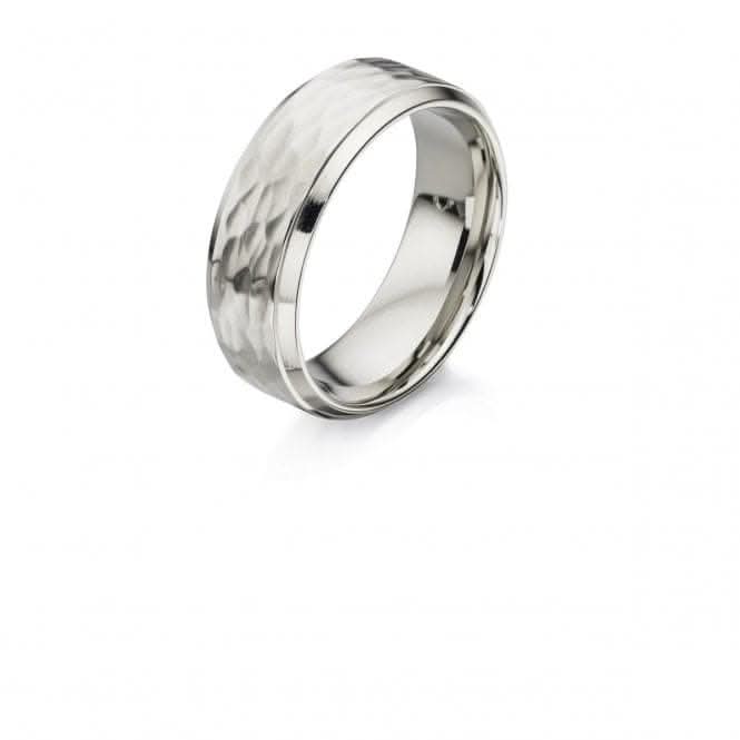 Fred Bennett Stainless Steel Textured Ring R3414