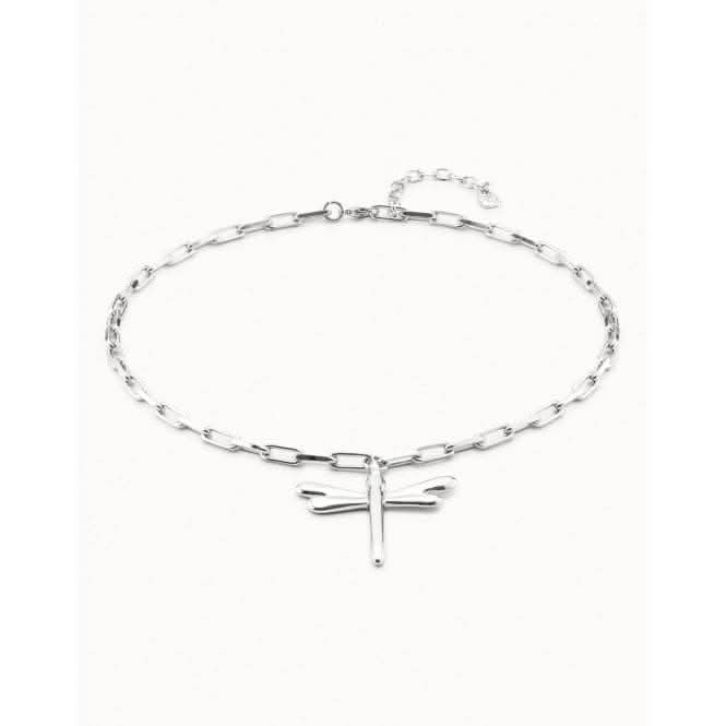 Freedom Silver Metal NecklaceUNOde50COL1574MTL0000U