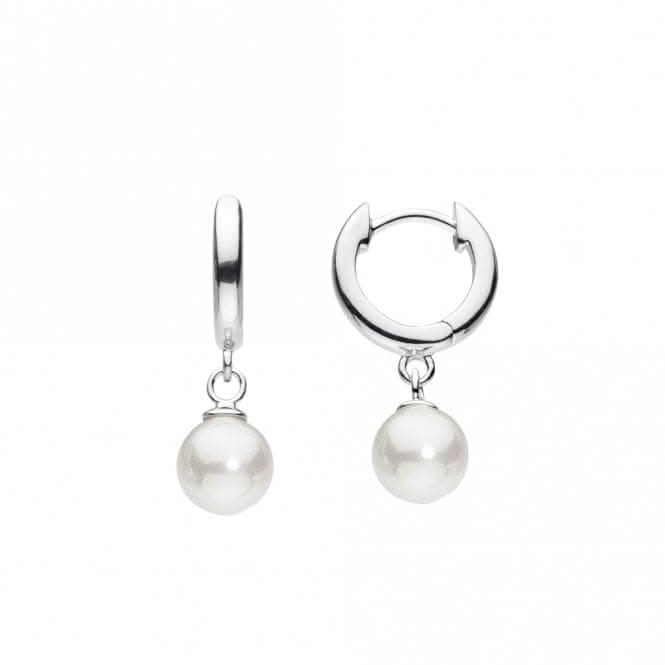 Fresh Water Pearl 11mm Hoop Earrings 57732FP