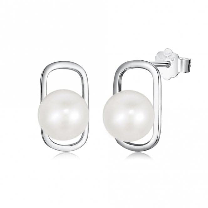Fresh Water Pearl Oblong Set Earrings ERLE031
