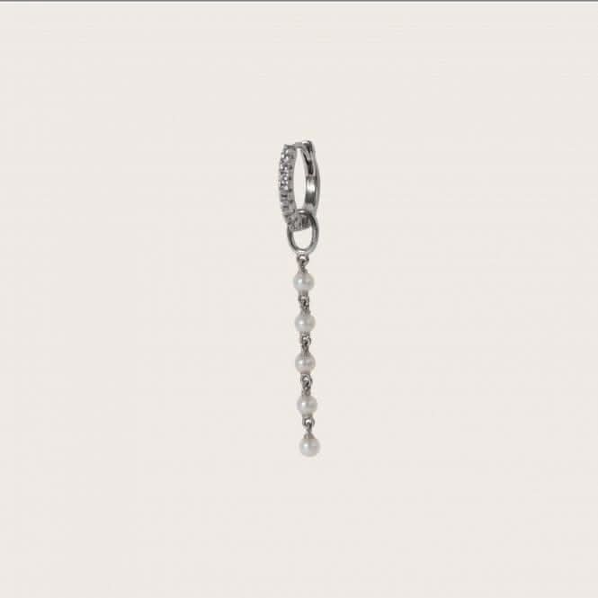 Freshwater Pearl Perla Cinque Earring Charm SJ - CH2379 - PSif JakobsSJ - CH2379 - P