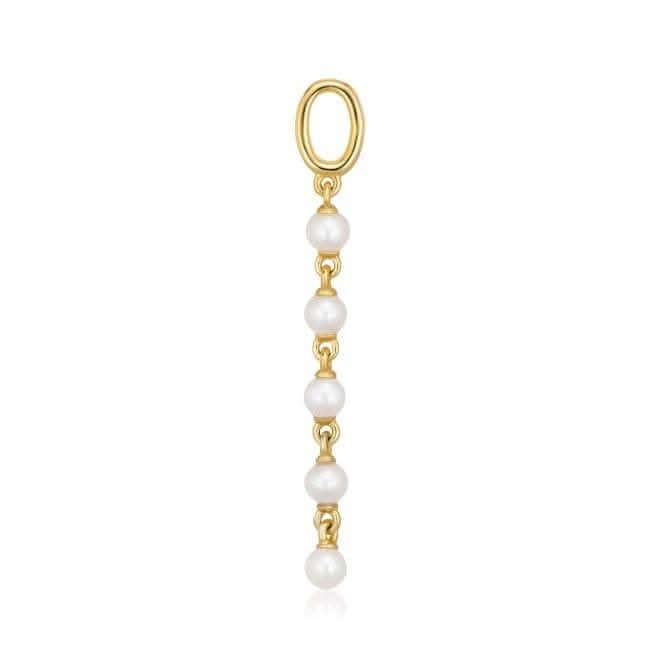 Freshwater Pearl Perla Cinque Earring Charm SJ - CH2379 - P - YGSif JakobsSJ - CH2379 - P - YG