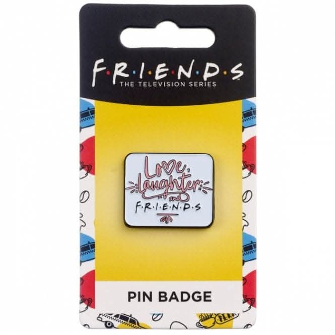 FRIENDS TV Show Love, Laughter and FRIENDS Pin Badge
