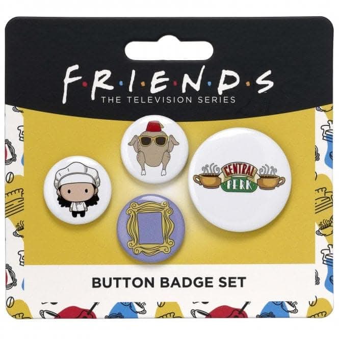 FRIENDS TV Show Monica Button Badge