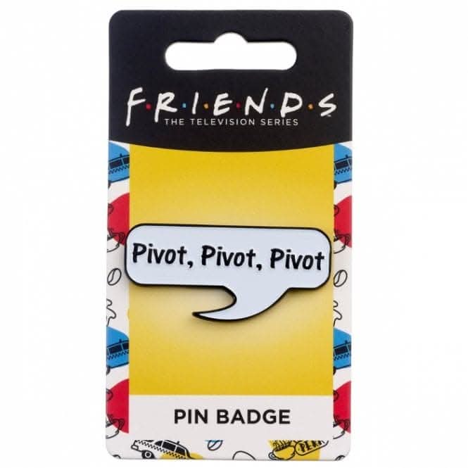 FRIENDS TV Show Pivot, Pivot Pin Badge