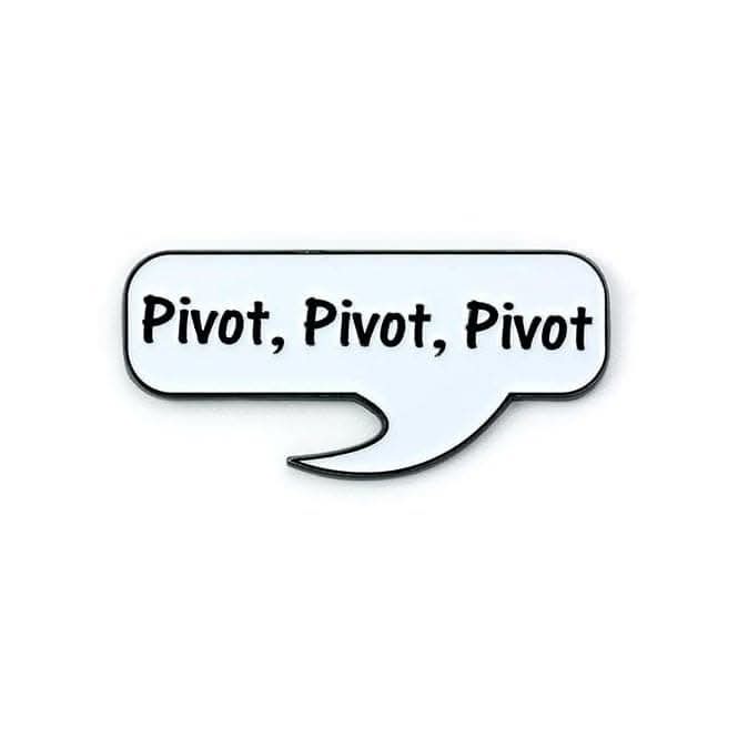 FRIENDS TV Show Pivot, Pivot Pin Badge