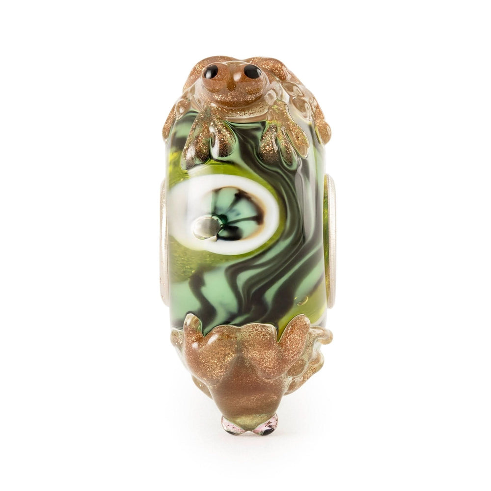 Frog's Embrace  Glass Bead TGLBE-20448
