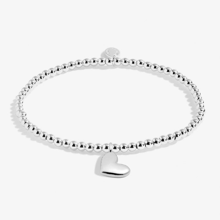 From The Heart Gift Box With Love Silver Plated Bracelet 7680Joma Jewellery7680