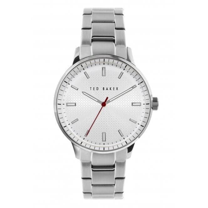 Ted Baker Gents Cosmop Silver Stainless Steel Watch – Acotis Diamonds