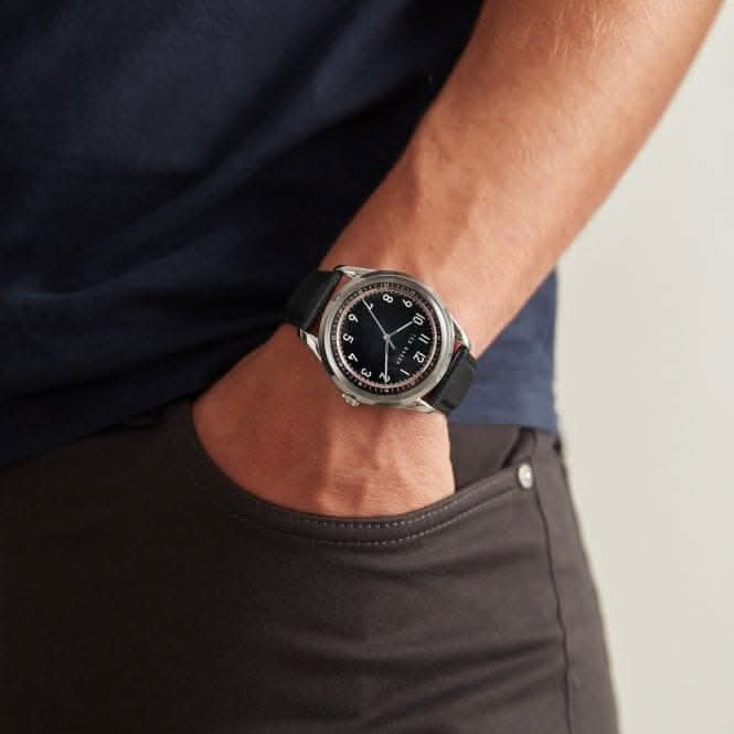 Ted Baker Gents Daquir Black Steel Watch BKPDQS110