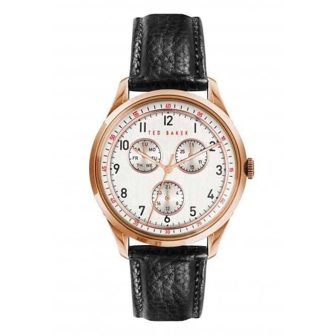 Ted Baker Gents Daquir Multi Silver Tone Steel Watch BKPDQS105