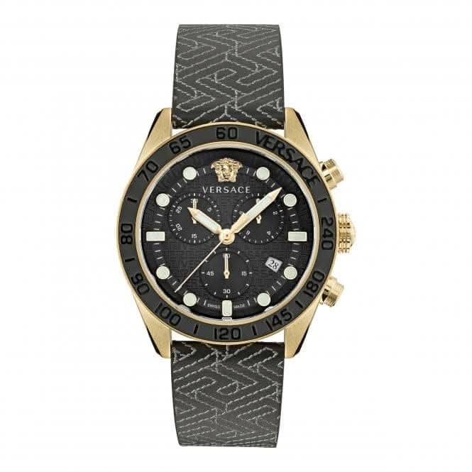 Gents Greca Dome Gold-Tone Watch VE6K00123