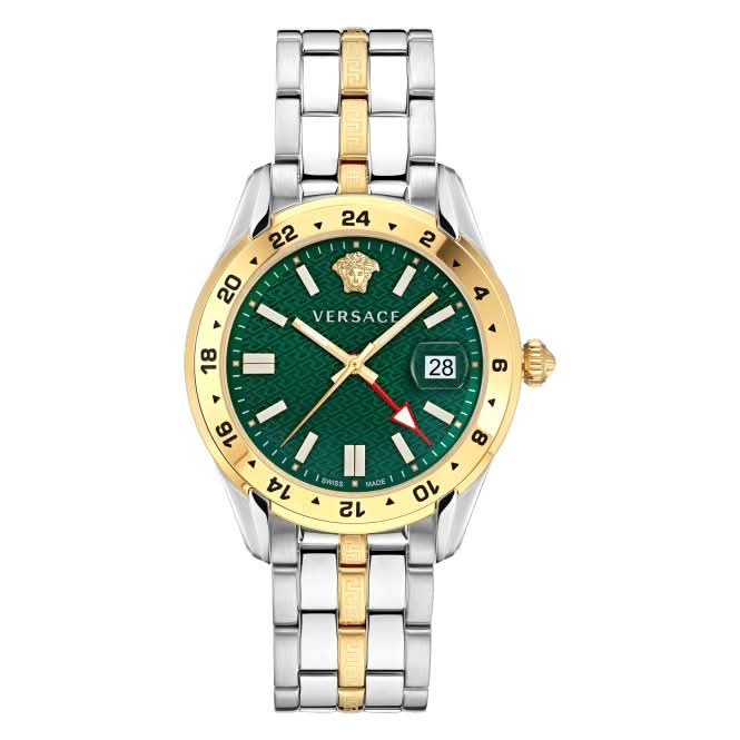 Versace Gents Greca Time Gold-Tone Watch VE7C00623