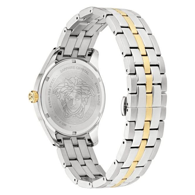Gents Greca Time Gold - Tone Watch VE7C00623Versace WatchesVE7C00623