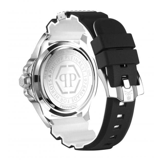 Philipp Plein Gents High-Conic The $Kull Black Watch PWAAA0121