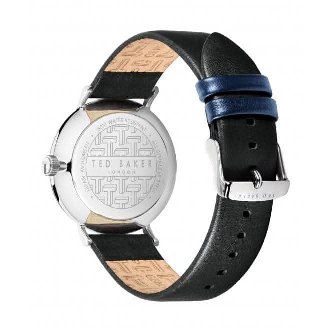 Ted Baker Gents Phylipa Gents Stainless Steel Black Watch BKPPGF206