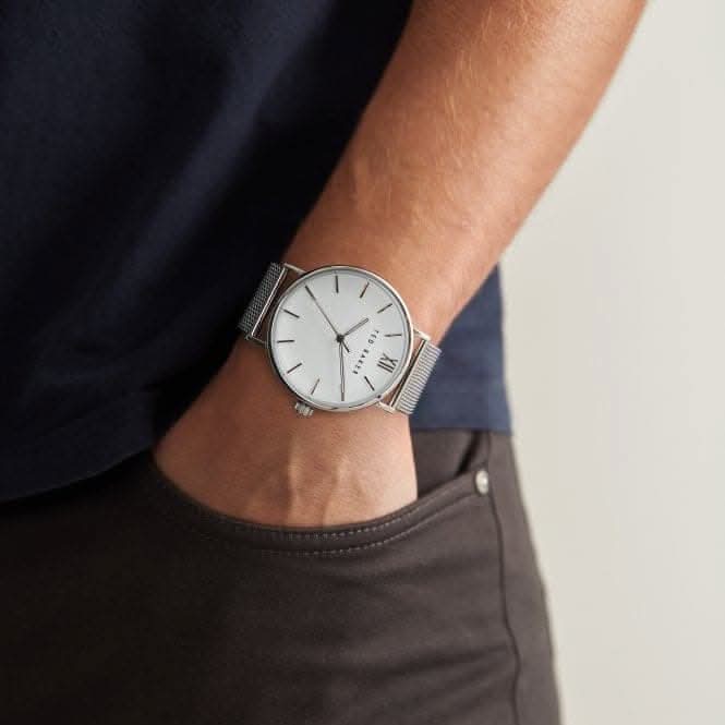 Gents Phylipa Gents Stainless Steel Silver - Tone Watch BKPPGS217Ted Baker WatchesBKPPGS217UO
