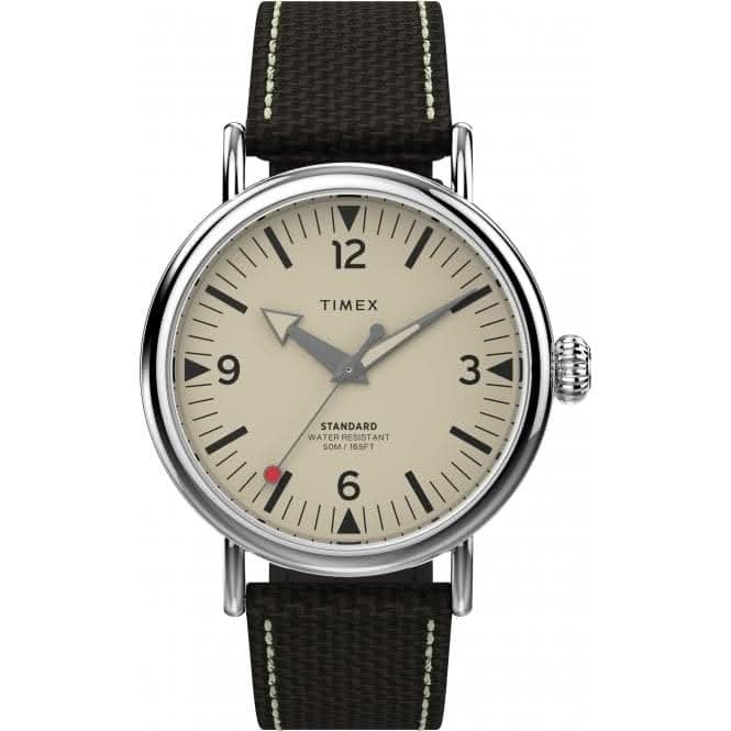 Timex Gents Standard Silver-Tone Watch TW2V44100