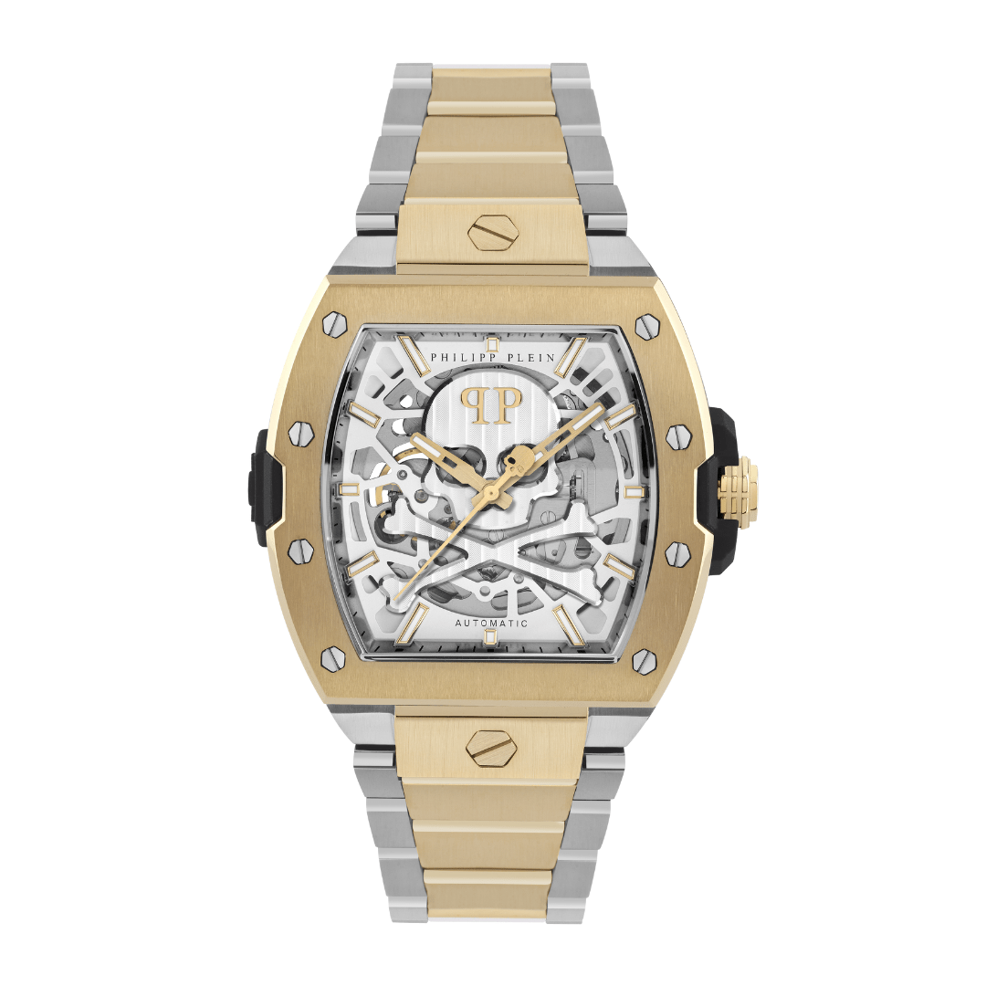 Gents Skeleton Silver Watch – Acotis Jewellery