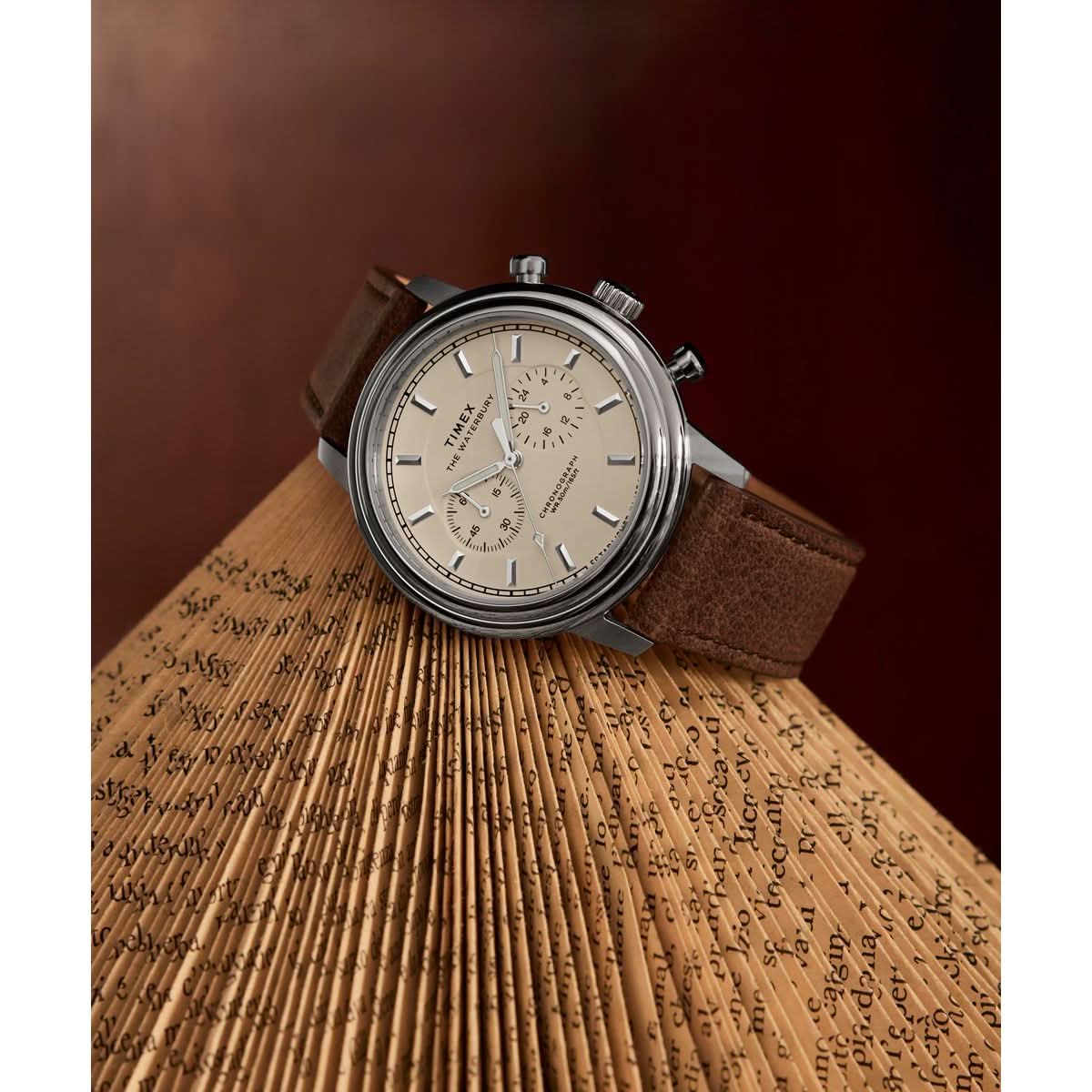 Gents Waterbury Metropolitan Stainless Steel Watch TW2Y23500Timex WatchesTW2Y23500