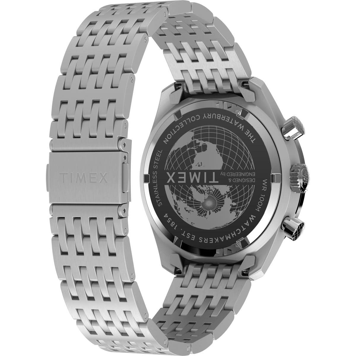 Gents Waterbury Traditional Stainless Steel Watch TW2Y18700Timex WatchesTW2Y18700