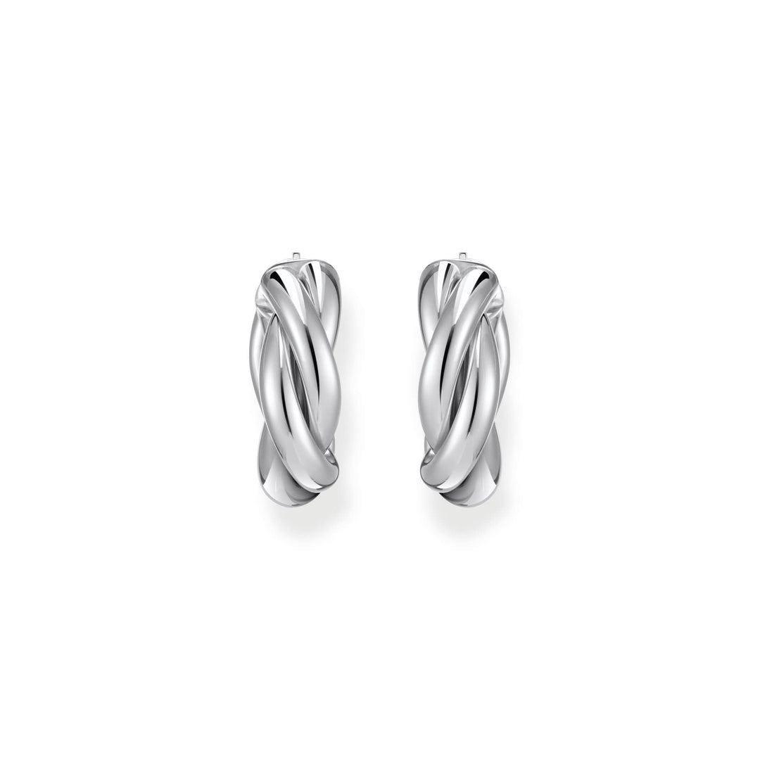 Glam & Soul Silver Hoop Earrings CR742 - 001 - 21Thomas Sabo Sterling SilverCR742 - 001 - 21