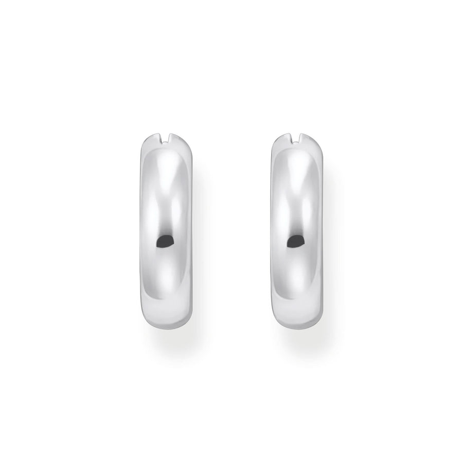 Sterling Silver Bold Elegance Hoop Earrings CR747-001-21