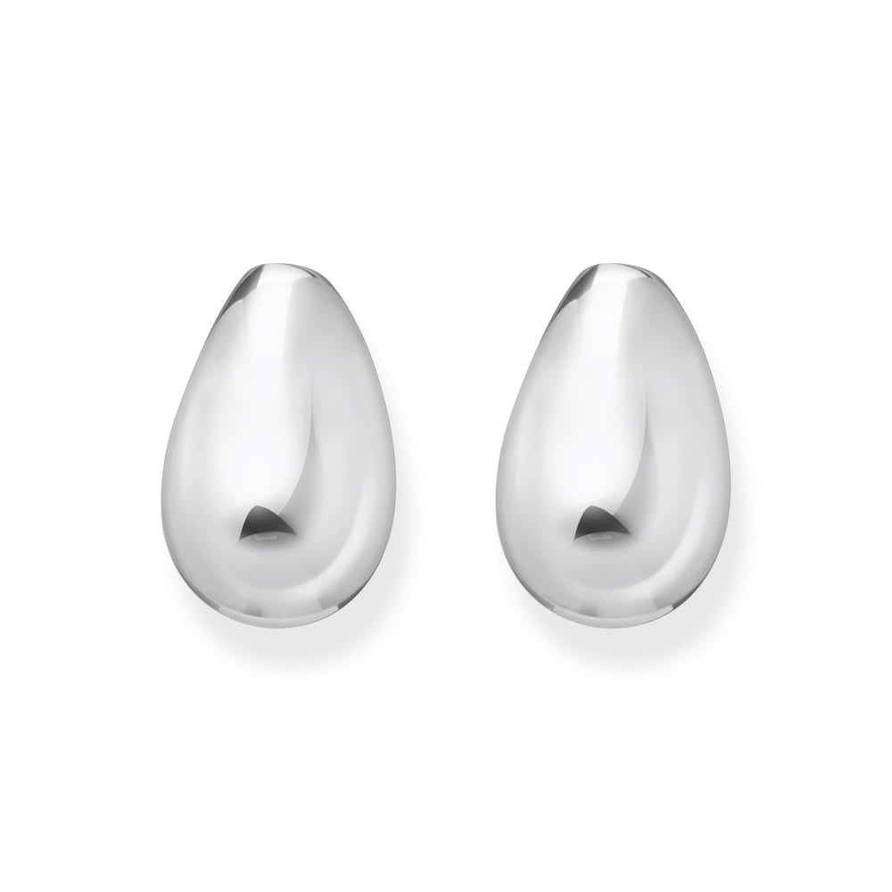 Sterling Silver Bold Elegance Drop Shaped Earrings H2308-001-21
