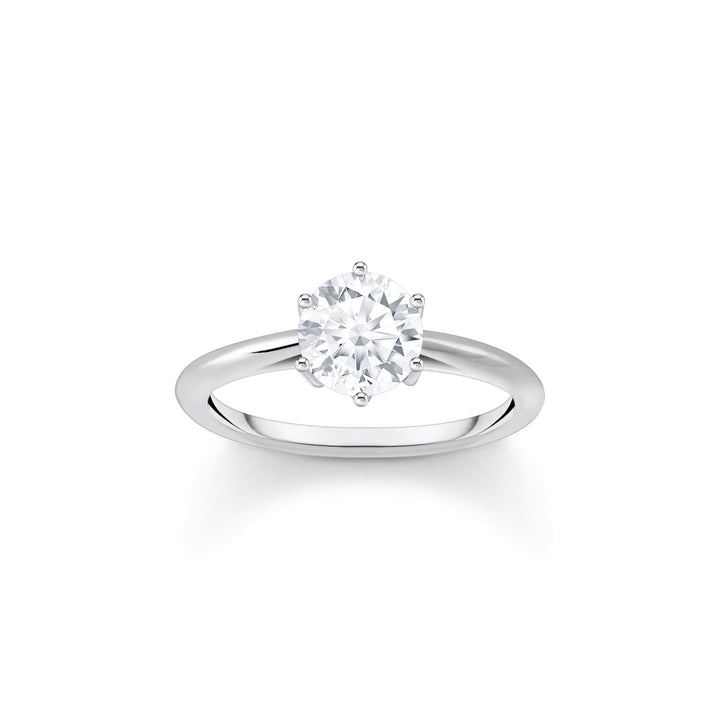 Glam & Soul Sparkling White Ring TR2474 - 051 - 14Thomas Sabo Sterling SilverTR2474 - 051 - 14 - 50