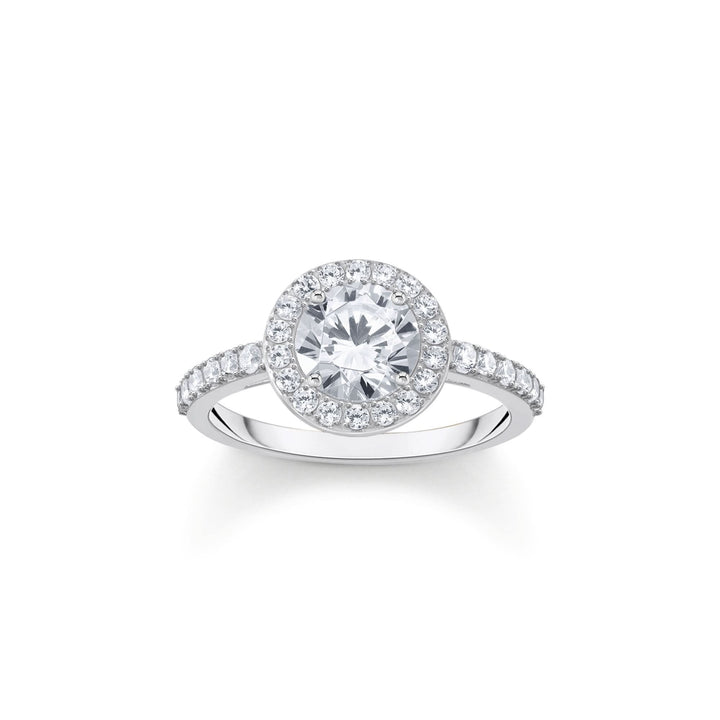 Glam & Soul Sparkling White Ring TR2475 - 051 - 14Thomas Sabo Sterling SilverTR2475 - 051 - 14 - 50