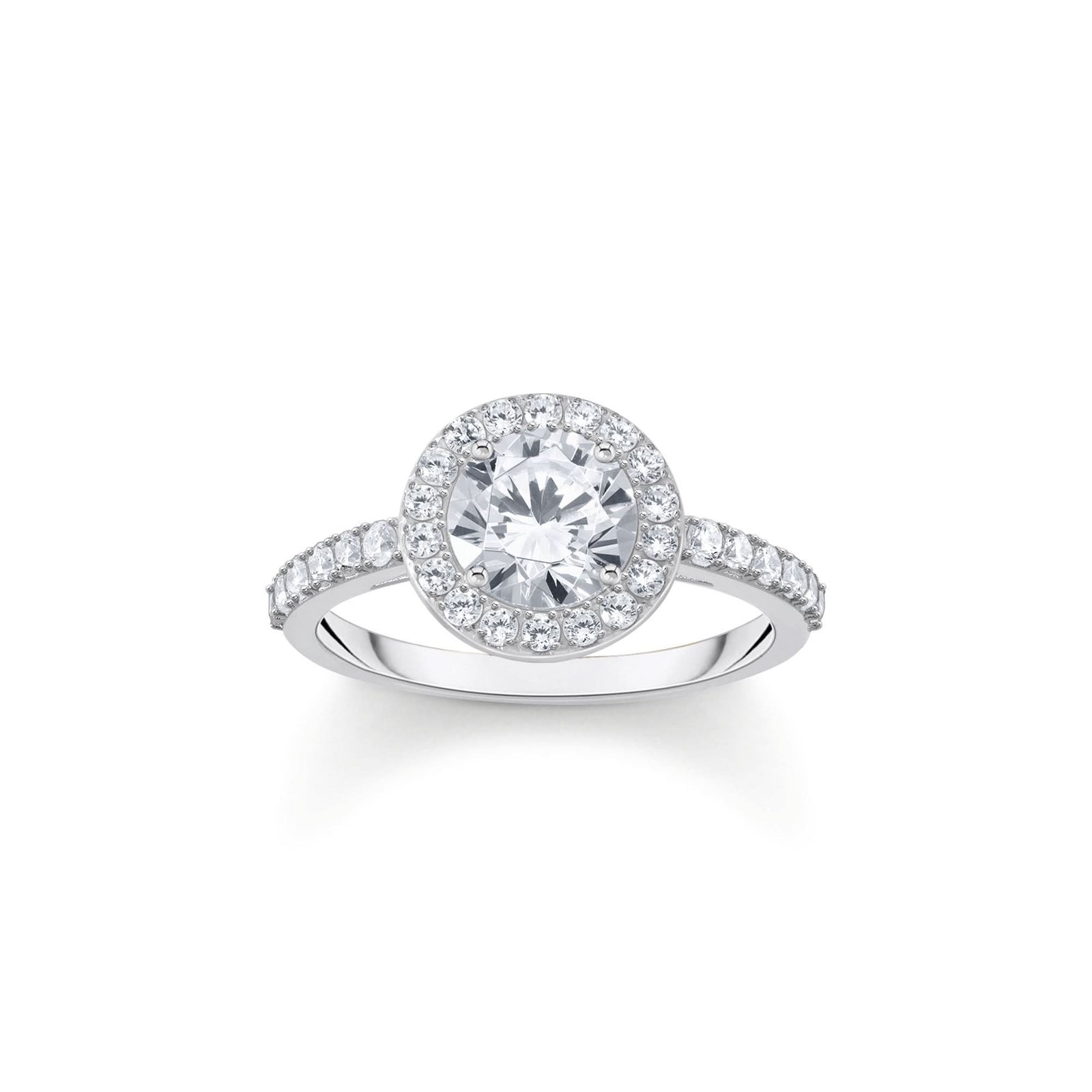 Glam & Soul Sparkling White Ring TR2475 - 051 - 14Thomas Sabo Sterling SilverTR2475 - 051 - 14 - 50